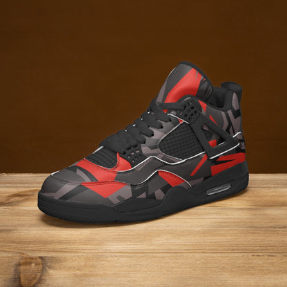 698. AJ4 Basketball Sneakers -Black Sole