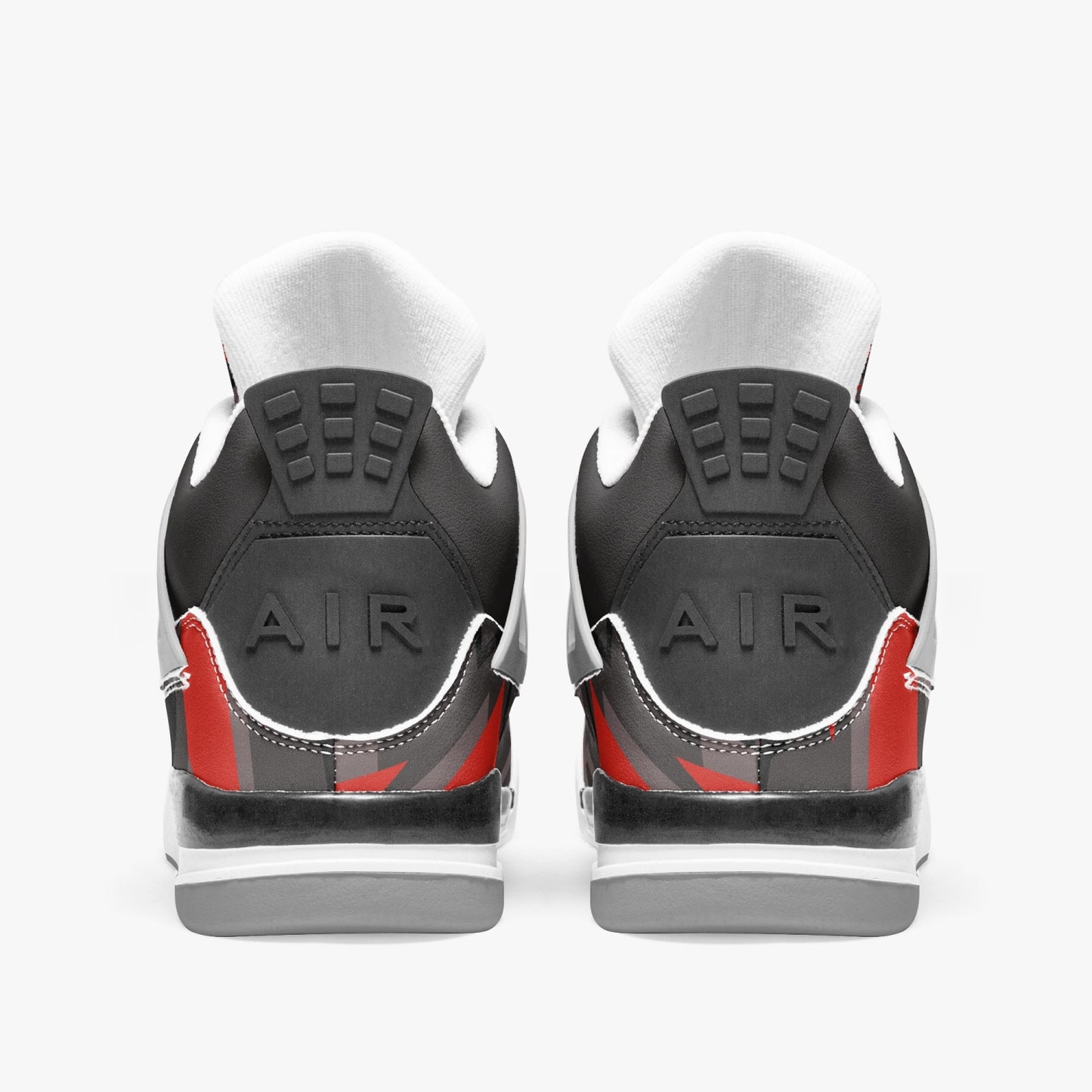 699. AJ4 Basketball Sneakers -Crackle Grey Sole