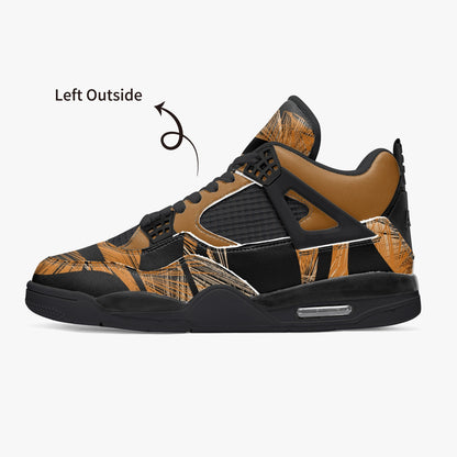 698. AJ4 Basketball Sneakers -Tiger2