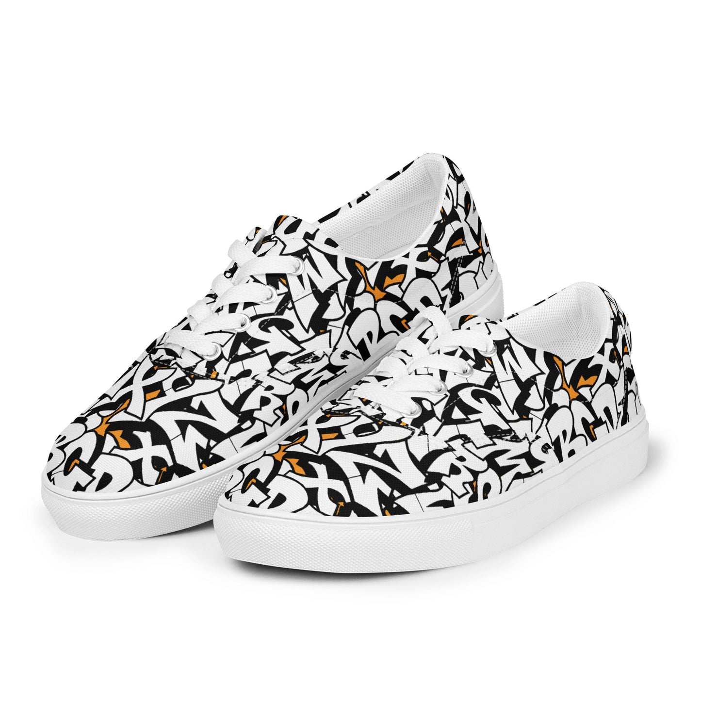 Graffiti Letters - canvas lace-ups