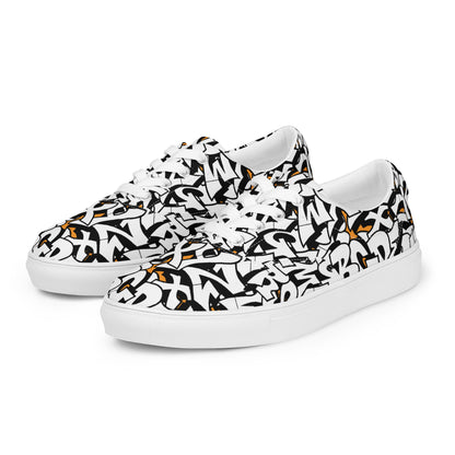 Graffiti Letters - canvas lace-ups