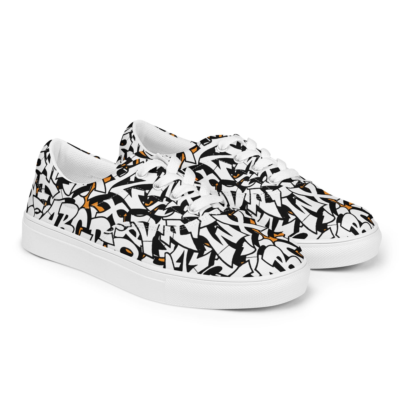 Graffiti Letters - canvas lace-ups