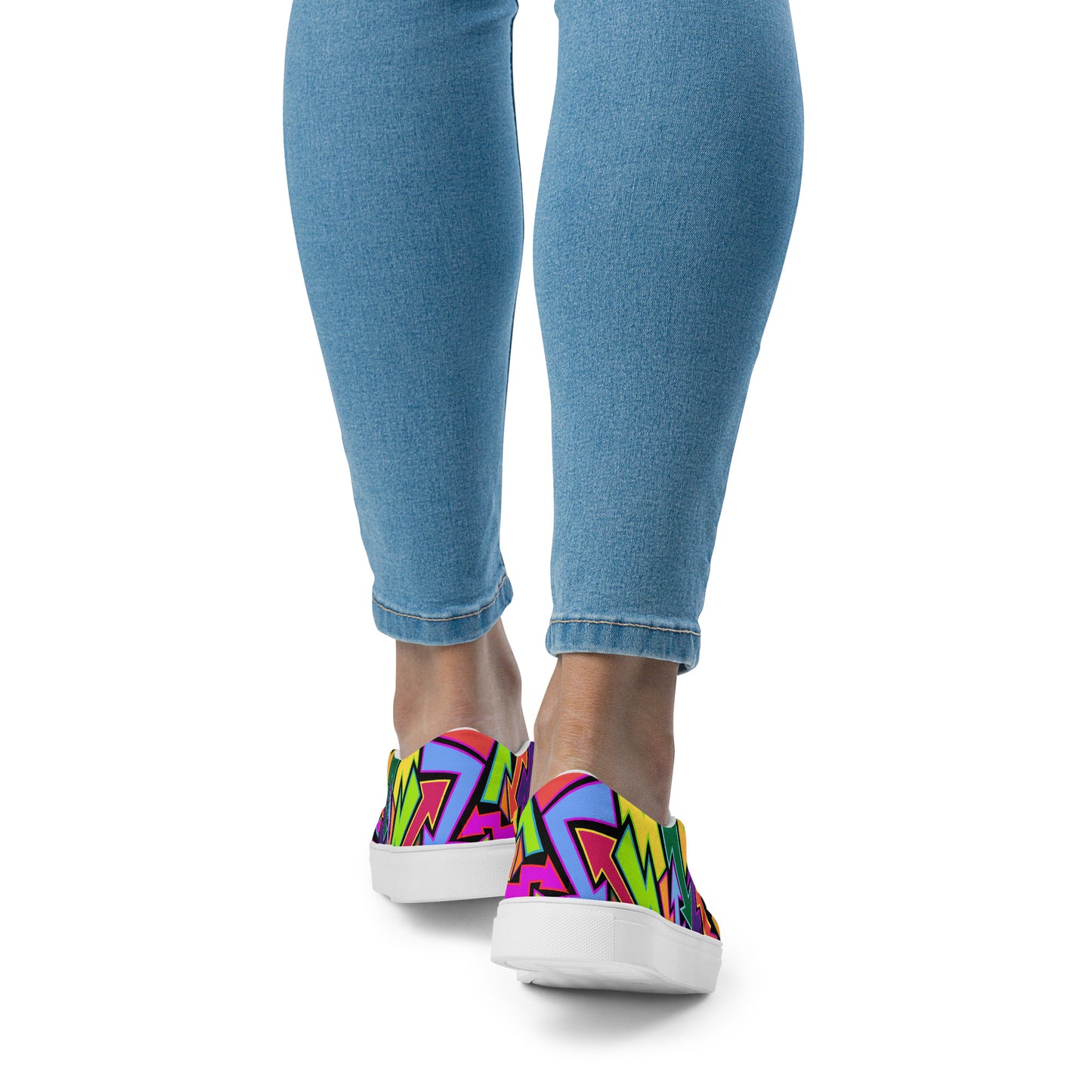 Women’s slip-on - Graffiti Arrows